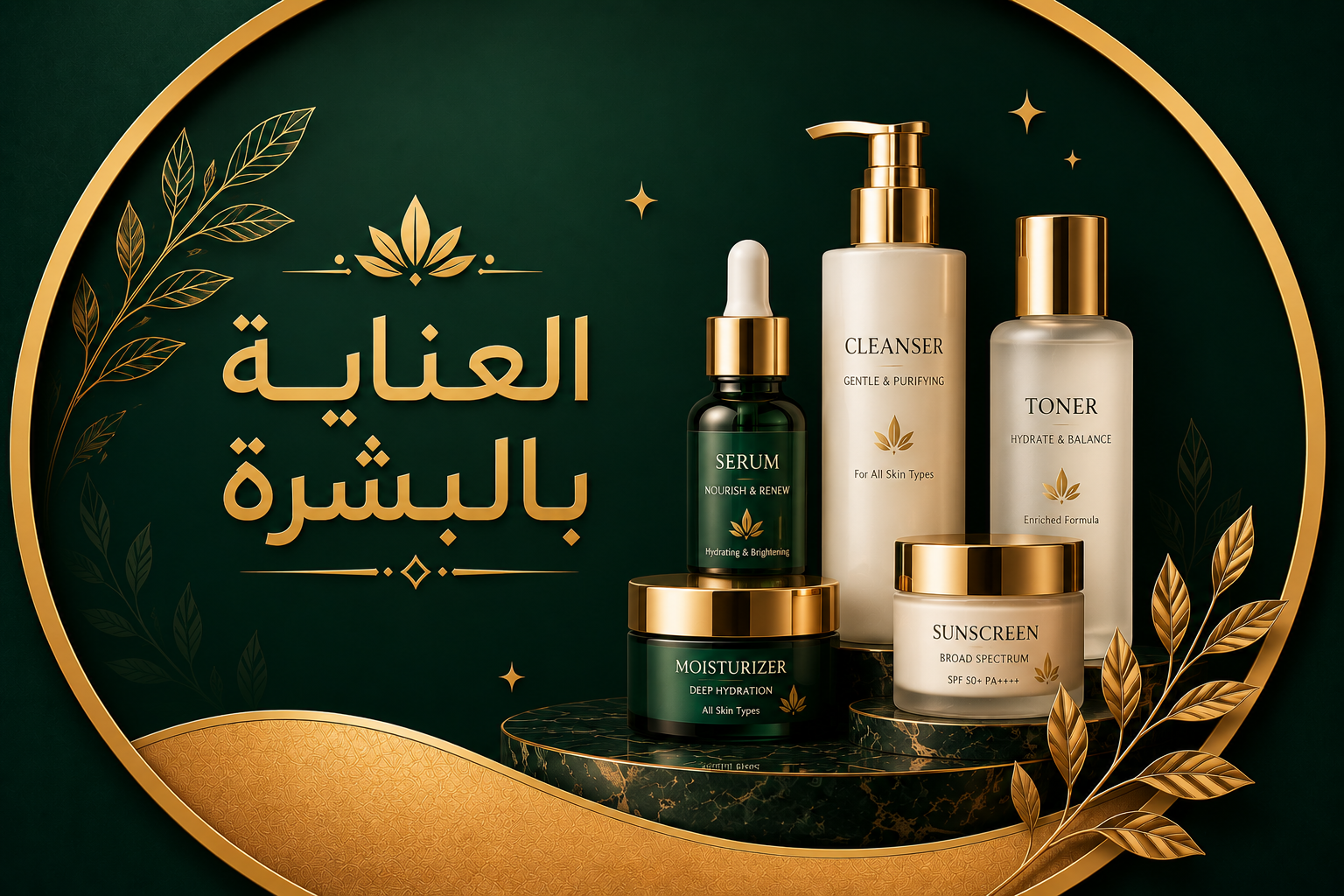 العناية بالبشرة