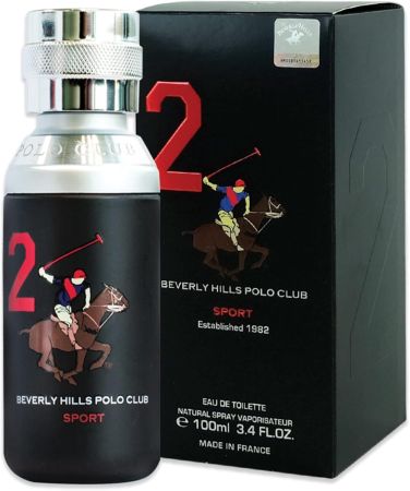 ١٠٠مل عطر Beverly Hills Polo Club 2 Sport للرجال