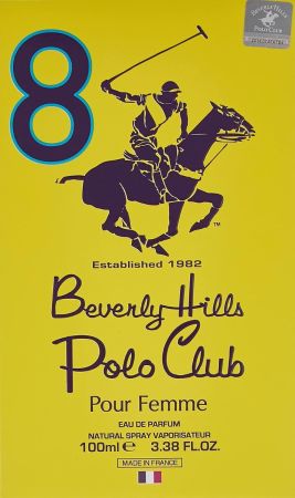 ١٠٠مل عطر Beverly Hills Polo Club 8 Sport Pour Femme للنساء